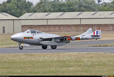 Ln Dhz Private De Havilland Dh Vampire T At Fairford Photo