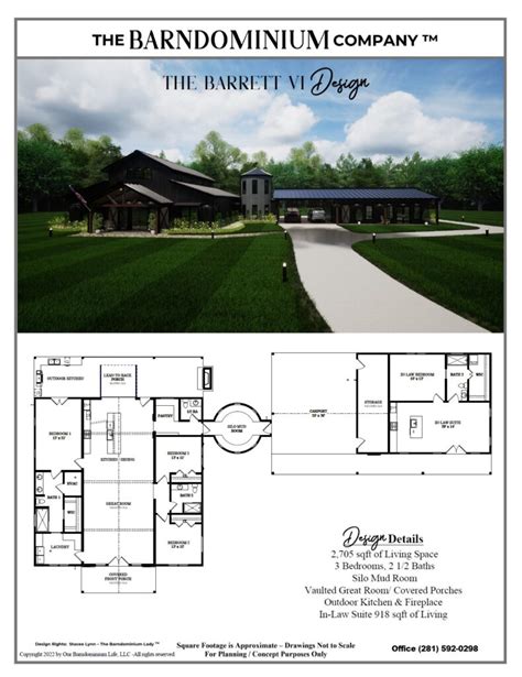 THE BARRETT VI – The Barndominium Company