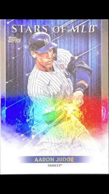 Topps Aaron Judge Stars Of Mlb Smlb Yankees De New York Eur