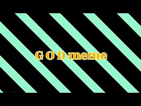 G O D Meme Poisondreamswap Pds Nightmare Flash Lights Tea