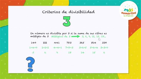 Criterios De Divisibilidad Del Y Youtube