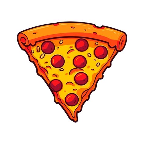 Premium Vector Pizza Vector Illustration