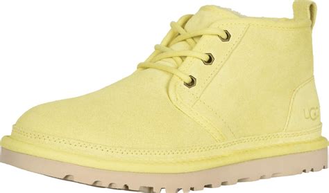 Ugg Leather Neumel In Yellow Lyst