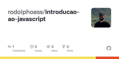 Github Rodolphoess Introducao Ao Javascript