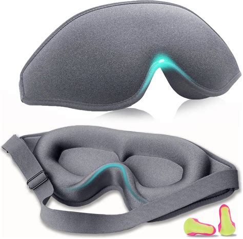 Sleep Mask For Side Sleeper 100 Light Blocking 3d