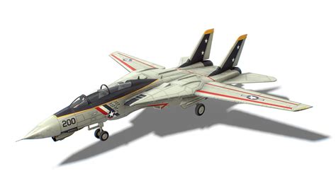 F-14 Tomcat Jet Fighter Aircraft - deep3dsea