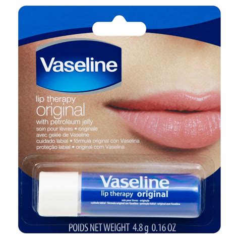 Vaseline Lip Therapy Original With Petroleum Jelly Lip Balm Shop Lip