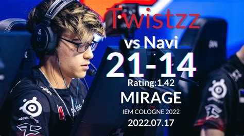 Twistzz Vs Navi Mirage Iem Cologne Grand Finals Youtube