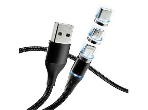 Mcdodo Ca Ios Micro Usb Typ C Ladekabel Anschluss Schwarz