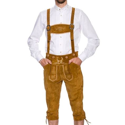 Bavaria Trachten Lederhosen Men Genuine Leather Authentic German