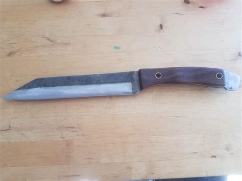 First knife completed! : r/blacksmithing