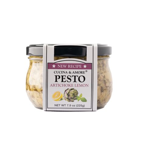 Cucina And Amore Artichoke Lemon Pesto 225g Healthy Options