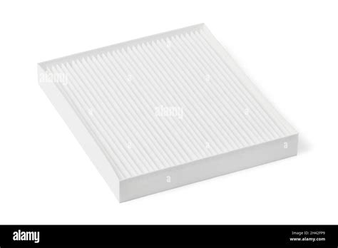 Car Interior Air Filter Isolated On White Background Stock Photo Alamy