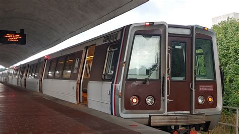 Wmata Metrorail Breda Alstom Rehab Series Arriving Federal Center