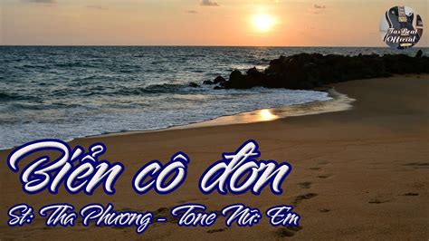 Karaoke Biển Cô Đơn Tone Nữ TAS BEAT YouTube