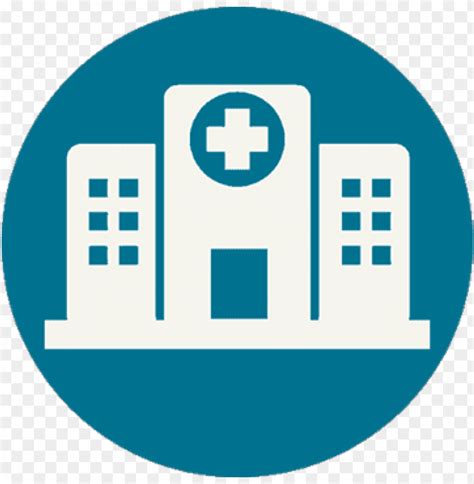 Health Plan Icon Hospital Icon Blue Png Free Png Images Id