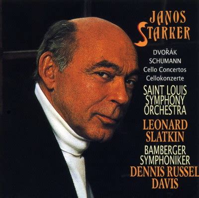 Release Cello Concertos by Dvořák Schumann János Starker Saint