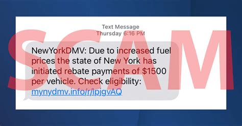 Nys Dmv Warns Of Phishing Scam Offering Rebates Due To High Fuel Prices