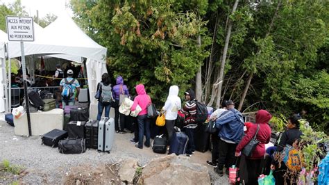 Roxham Road Destination For Asylum Seekers Busy After Biden Trudeau Pact