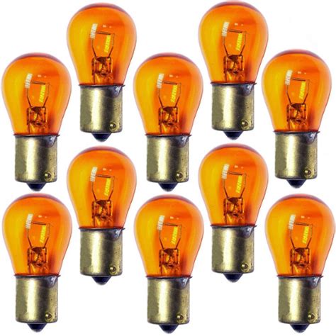 Sylvania A Light Bulb Amber V Cp Pack Pif Parts