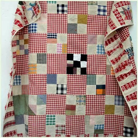 Pin On Art Textile Co Artistes Gingham Quilt Vintage Quilts Quilts