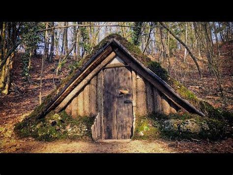 Dugout Shelter Build With Hand Tools Off Grid Living Bushcraft Skills