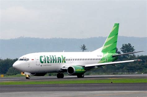 Mudik Lebaran Dilarang Citilink Sesuaikan Jadwal Penerbangan