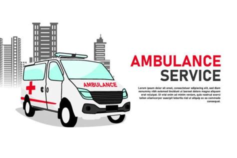 Ambulance Service Banner Poster Design Graphic By Muhammad Rizky Klinsman · Creative Fabrica