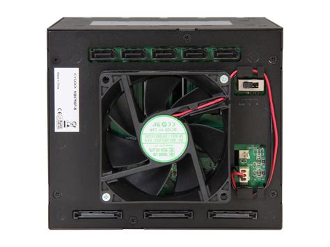 ICY DOCK MB975SP B Tray Less 5 Bay 3 5 SATA Hard Drive Hot Swap Backplane Cage In 3x External 5