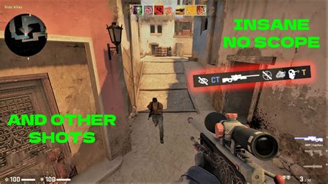 Counter Strike Global Offensive AWP NO SCOPES HEADSHOTS YouTube