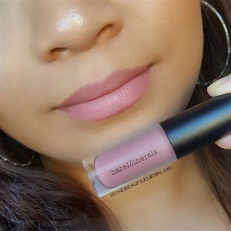 BareMinerals Gen Nude Matte Liquid Lipcolor In Swag Swatches Sephora