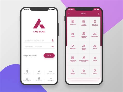 Axis Banking Mobile App by Kuntal Chakraborty on Dribbble