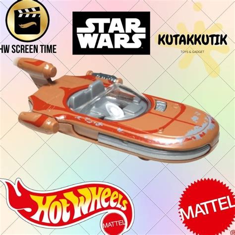 Hot Wheels X Landspeeder Star Wars Hw Screen Time Shopee Philippines