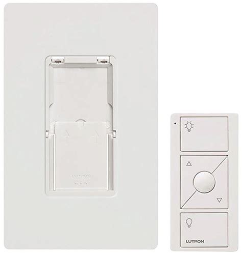 Lutron PJ2 WALL WH L01 Pico Push Button Switch Receptacle White 120