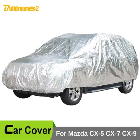 Buildreamen Car Covers Outdoor Sun Shade Snow Rain Dust Scratch Hail