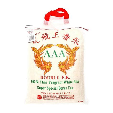 Double Fk Aaa Thai Hom Mali Fragrant Rice Kg Lazada Singapore