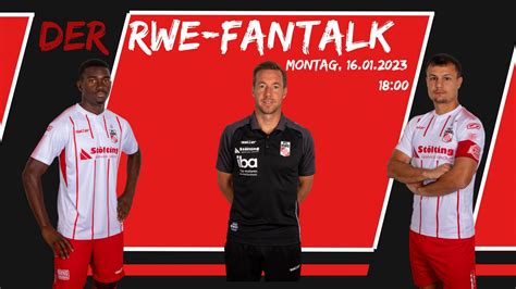 RWE FantalkAktuelle News FC Rot Weiß Erfurt