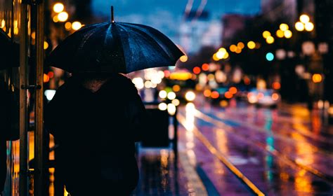 Free Images Person Light Street Night Crowd Evening Umbrella