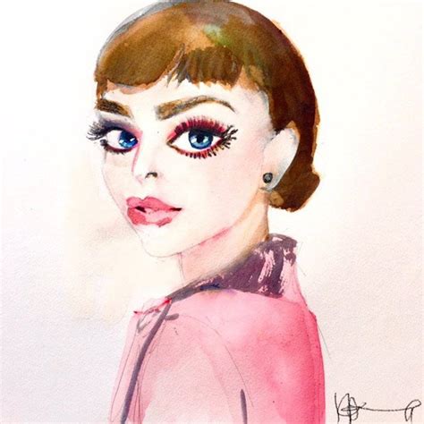 Watercolor Paintings of Famous Celebrities – Fubiz Media