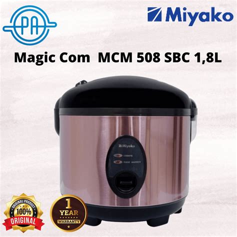 Jual MAGIC RICE COOKER 3 IN 1 MIYAKO MCM 508 SBC MCM508SBC MCM