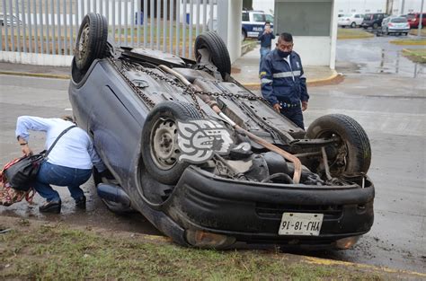 Se registran dos accidentes en bulevar Fidel Velázquez