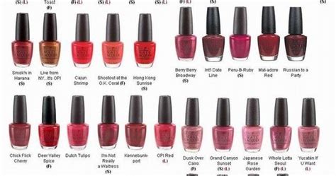 Opi Nail Polish Most Popular Colors Chart Opi Nails Pinterest Opi Nails Colour Chart