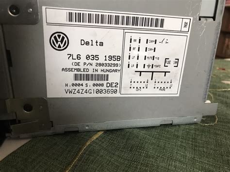 Avto radio VW RCD 310