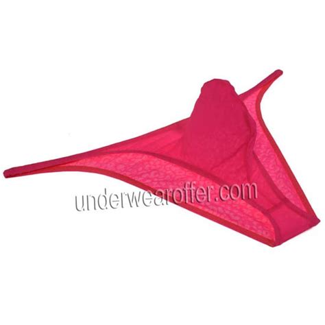 Sexy Men Hipster Brazilian Bikini Briefs Jacquard Lace Male Posing Cheeky String Briefs