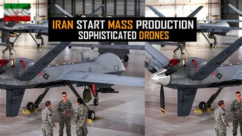 Iran Start Mass Produces Sophisticated Drones Equipped With Jamming