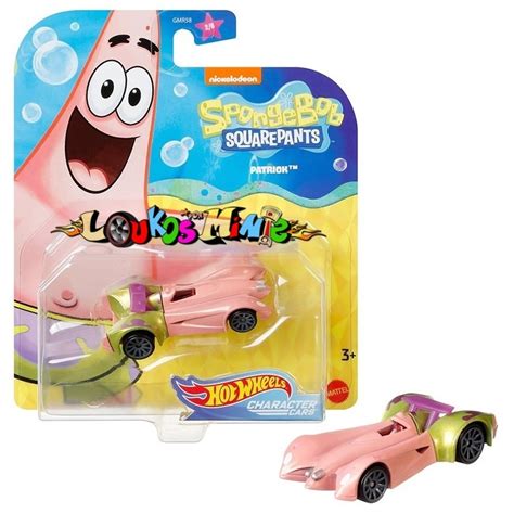 Hot Wheels Spongebob Squarepants Patrick Lacrado Shopee Brasil