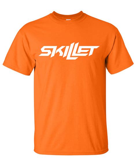Skillet Rock Band Logo Graphic T Shirt Supergraphictees