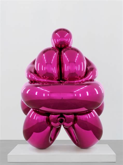 Balloon Venus Hohlen Fels Magenta By Jeff Koons Ocula