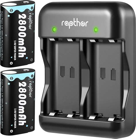 Rapthor 2X 2800mAh Replacement Xbox One Controller Battery Pack