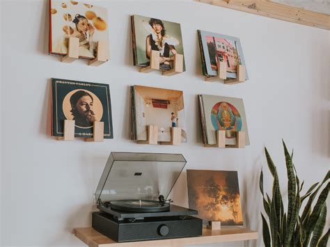 Record Display Shelves